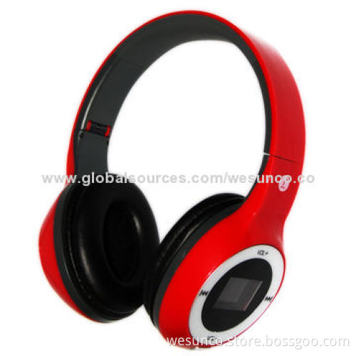 LCD MP3 Headphone